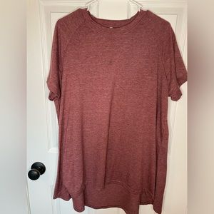 2/$10  Woman’s Oversized Maroon Tunic XXL